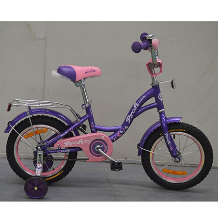 фото Велосипед для детей двухколесный 14 дюймов Profi G1422 (фиолетовый)
