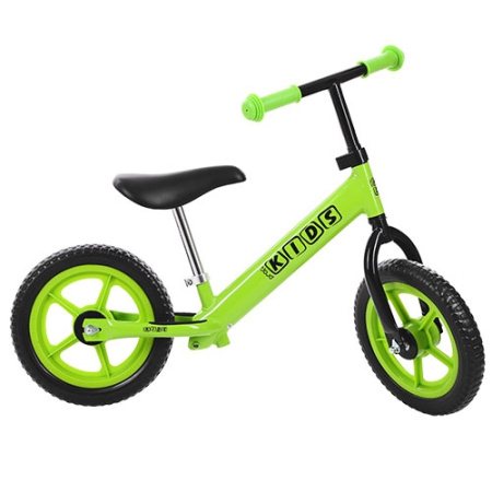 фото Беговел детский 12 дюймов PROFI KIDS M 3440-4 колеса EVA (зеленый)