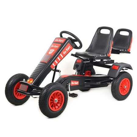 фото Детский двухместный карт M 1695-3 черно-красный фото Детский двухместный карт M 1695-3 черно-красный