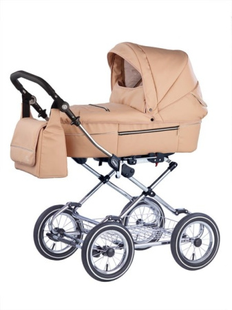 фото Коляска 2 в 1 классическая Roan Rialto Рама Хром R3 (колесо 14 дюймов) 10493