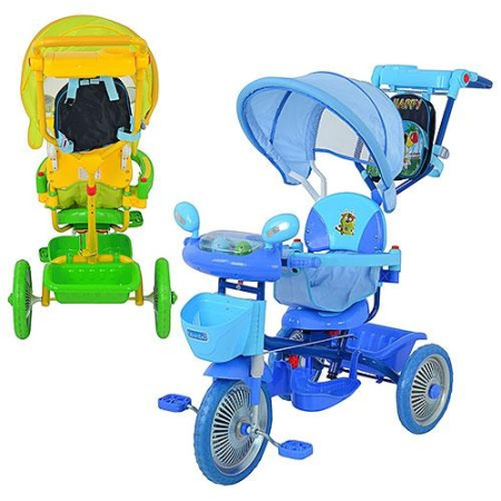 фото Трехколесный детский велосипед ET A 24-9-1 с ручкой