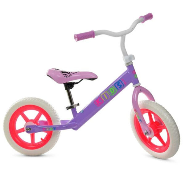 Беговел PROFI KIDS детский 12 дюймов M 3847-1 колеса EVA (сиренево-малиновый)