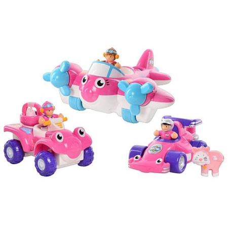 фото Набор транспорта WOW Toys 80024самолет квадроцикл машинка