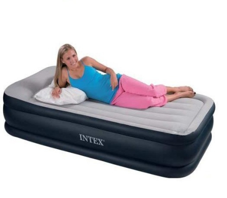 фото Надувная кровать матрас Intex 67730 двухкамерная конструкция фото Надувная кровать матрас Intex 67730 двухкамерная конструкция