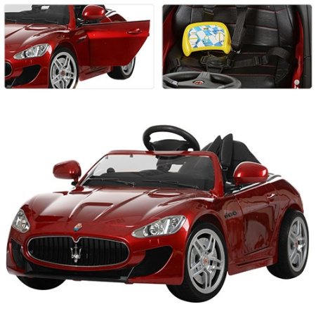 фото Спортивный электромобиль Maserati M 3285EBLRS-3 автокраска (красный) фото Спортивный электромобиль Maserati M 3285EBLRS-3 автокраска (красный)