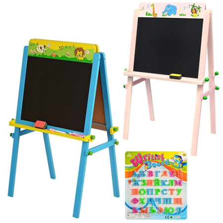 фото Двухсторонний детский мольберт M 1463