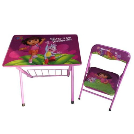 фото Детский складной столик DT 20-6 со стульчиком Даша путешественница