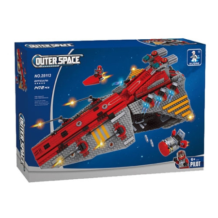 фото Конструктор для детей AUSINI 25113 космолет (1472 деталей)