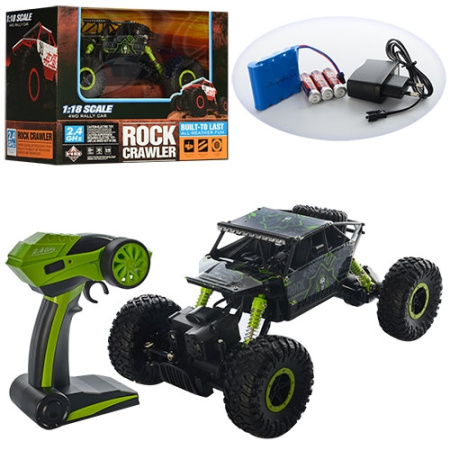 фото Джип на радиоуправлении HB-P1801-2-3 амортизаторы и резиновые колеса