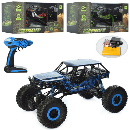 фото Джип на радиоуправлении HB-P1001-2-3/M 3936 U резиновые надувные колеса