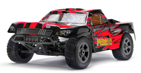 фото Радиоуправляемая модель раллийного шорт-корса 1:8 Himoto Mayhem MegaE8SCL Brushless (красный)