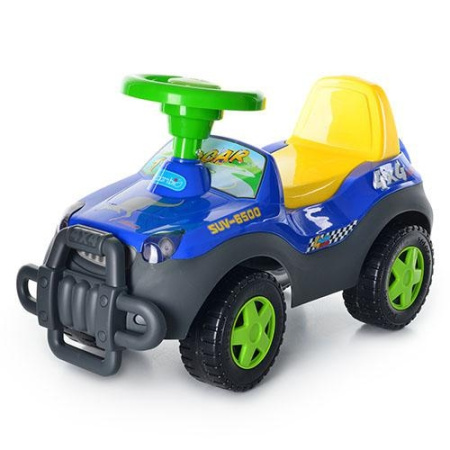 фото Детская каталка-толокар M 0731-1 с сигналом (синяя) фото Детская каталка-толокар M 0731-1 с сигналом (синяя)