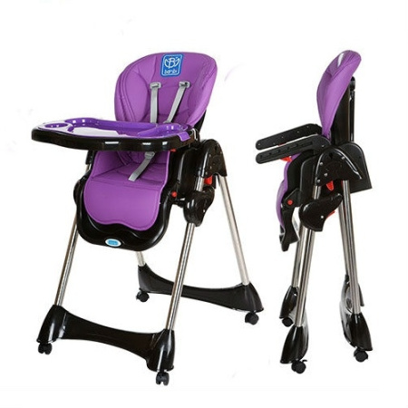 фото Детский стульчик для кормления М 3216-9 (фиолетовый)