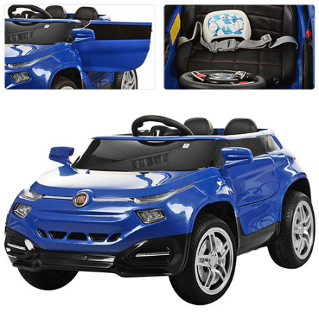 фото Детская электромашина джип Fiat M 3292EBLR-4 открывающиеся двери (синий) фото Детская электромашина джип Fiat M 3292EBLR-4 открывающиеся двери (синий)