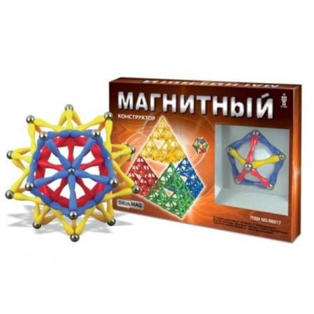 фото Магнитный конструктор, 244 детали CJ 0367738 / R 6817 E