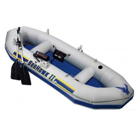 фото Надувная лодка SeaHawk II Set 68377 3-х местная (297 х 127 x 46)