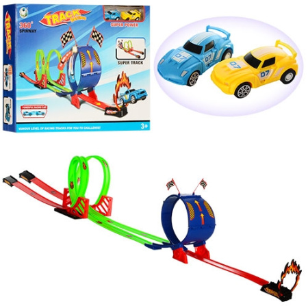 фото Детский автотрек 011-8 (25 деталей)