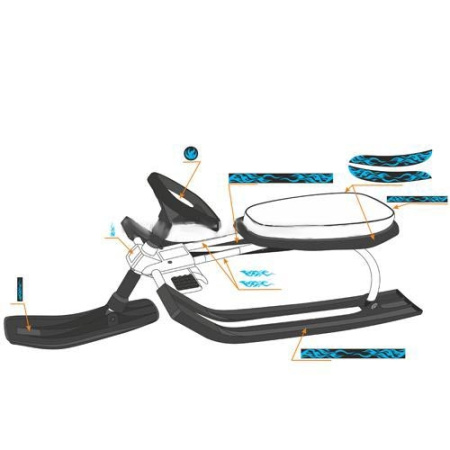 фото Снегокат детский MS 05021