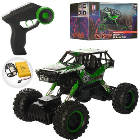 фото Джип с управлением E322-003 резиновые колеса небьющийся корпус (32см)