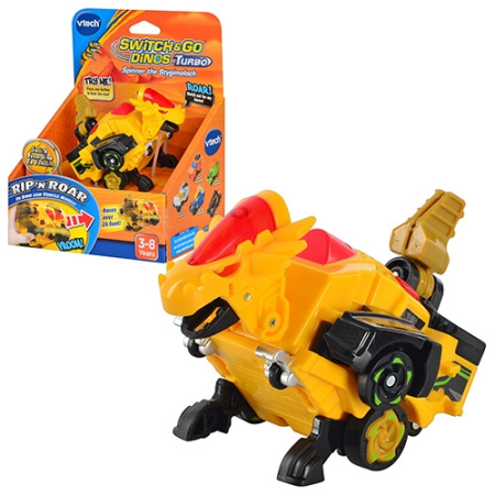 фото Инерционный трасформер VTECH 149103 машинка-динозавр (11,5см)