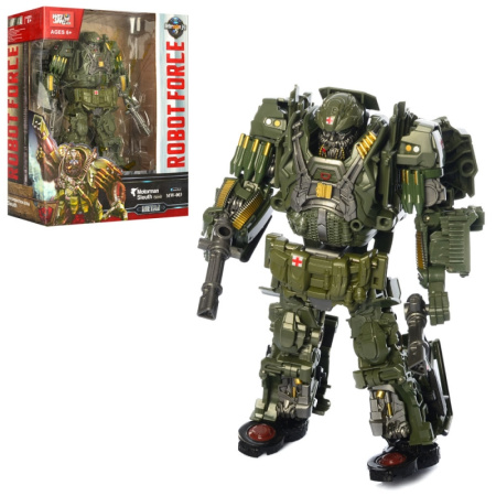 фото Игровой робот-военный J8076 металлический (22см)