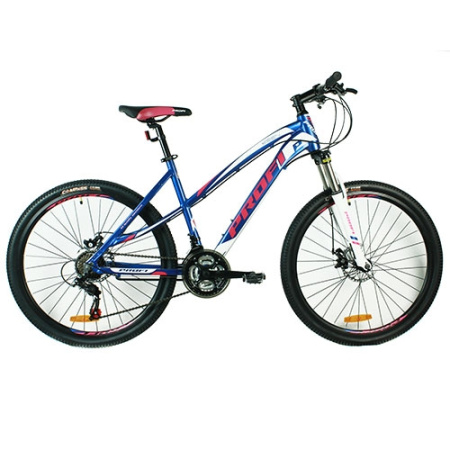 фото Стильный спортивный велосипед Profi G26KEEN A26.1 с двойным ободом (фиолетовый)