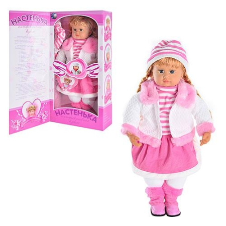 фото Интерактивная кукла 627073 R Настенька TONGDE  отвечает на вопросы