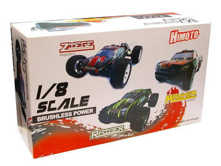 фото Радиоуправляемая модель раллийного шорт-корса 1:8 Himoto Mayhem MegaE8SCL Brushless (зеленый)