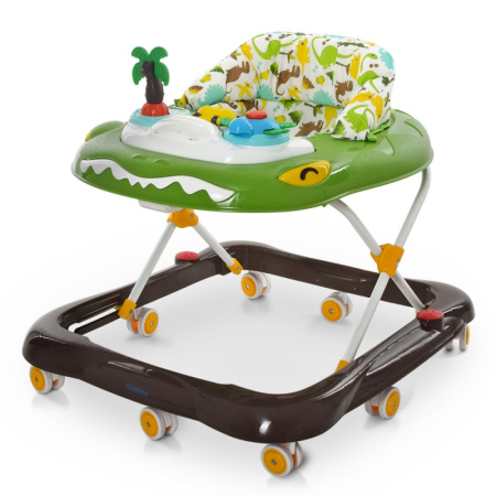 фото Ходунки для детей El Camino ME 1051 DINO Green с музыкой и светом (зеленые)