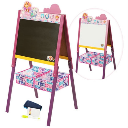 фото Двухсторонний мольберт ВВ10052-3 «Щенячий Патруль» (фиолетовый)