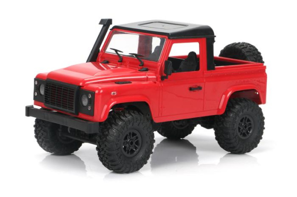 Машинка на радиоуправлении 1:12 MN Model Краулер D90 Defender полноприводный (красный)