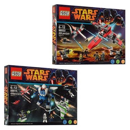 фото Конструктор для мальчиков 88015-22StarWars (430 и 450 дет)
