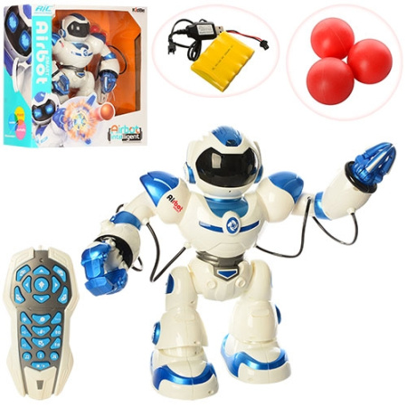 фото Робот на пульте управления 1029A стреляет шариками (41см)
