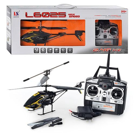 фото Мощный вертолет 6025 на радиоуправлении, 3,5 канальный