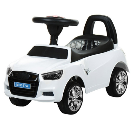 фото Детская каталка-толокар Bambi Audi M 3147A(MP3)-1 музыка и MP3 (белая)
