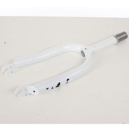 фото Вилка для велосипедов 16 дюймов FORK-16W сталь (белая)