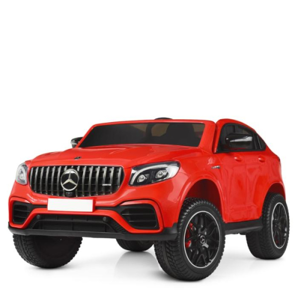Детский джип Mercedes GLE 63 AMG M 4177EBLR-3 с полным приводом (красный)