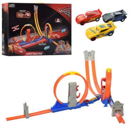 фото Детский автотрек Тачки 17616-112 с металлическими машинками
