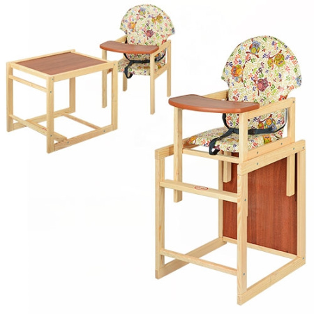 фото Стульчик для кормления Vivast М V-002-8 трансформер (совы)