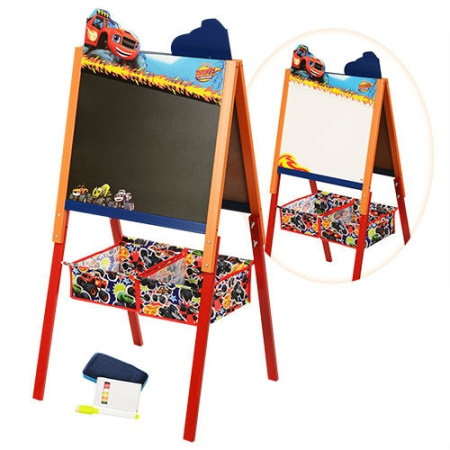 фото Двухсторонний мольберт ВВ10052-1 «Blaze» (оранжево-красно-синий)