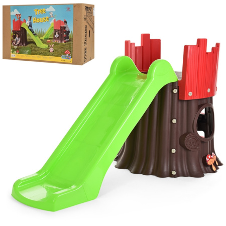 фото Пластиковая горка для детей TREE HOUSE – ACTIVITY TOY 72-984 прямая (204-99-109 см)