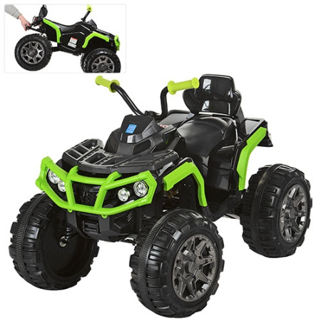 фото Детский квадроцикл M 3156EBR-2-5 с МР3 и USB входом (черно-зеленый) фото Детский квадроцикл M 3156EBR-2-5 с МР3 и USB входом (черно-зеленый)