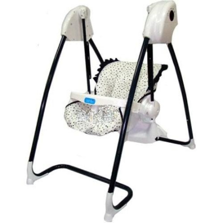 фото Детская электрическая качелька-стульчик для кормления 2 в 1 Metr+ Bambi TS 100