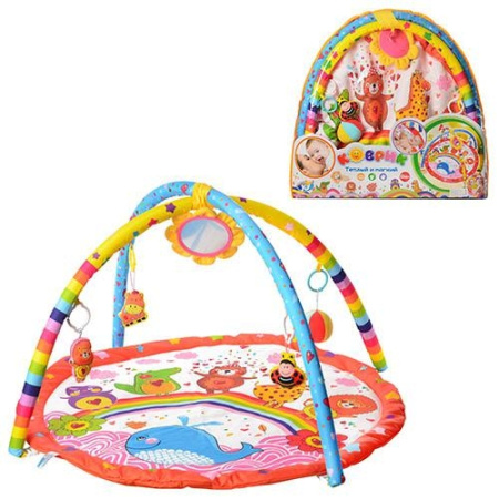 фото Коврик для младенца 898-208B радуга и животные