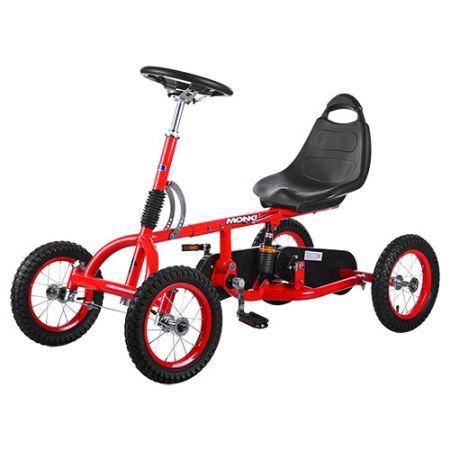 фото Карт педальный Bambi M 1697-3-2 на надувных колесах 12” (красный) фото Карт педальный Bambi M 1697-3-2 на надувных колесах 12” (красный)