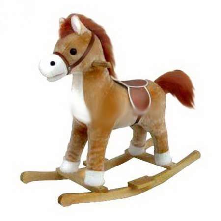 фото Лошадка-качалка M 0235 U/R (звук)