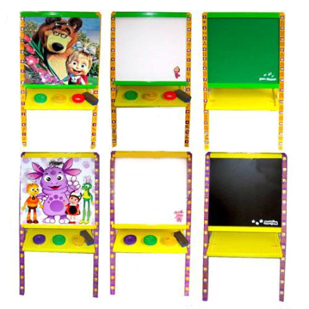 фото Деревянный детский мольберт M 1448