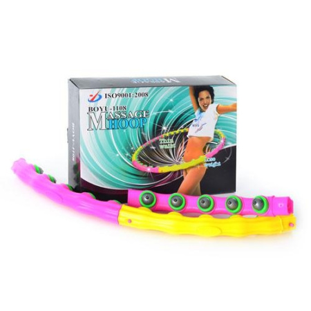 фото Хулахуп массажный обруч MS 0595 с магнитами