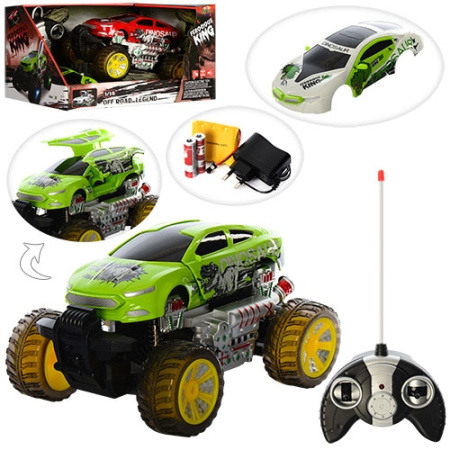 фото Джип на радиоуправлении SP6888-114 резиновые колеса с амортизаторами (25 см)