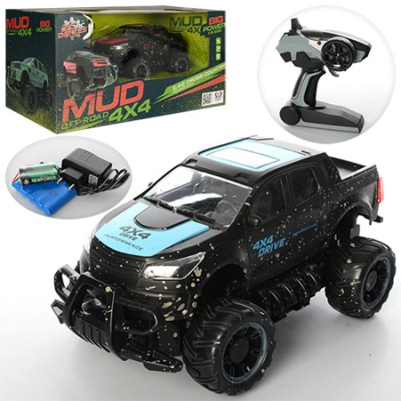 фото Внедорожник на радиоуправлении 333-MUD21B с резиновыми колесами (22 см)